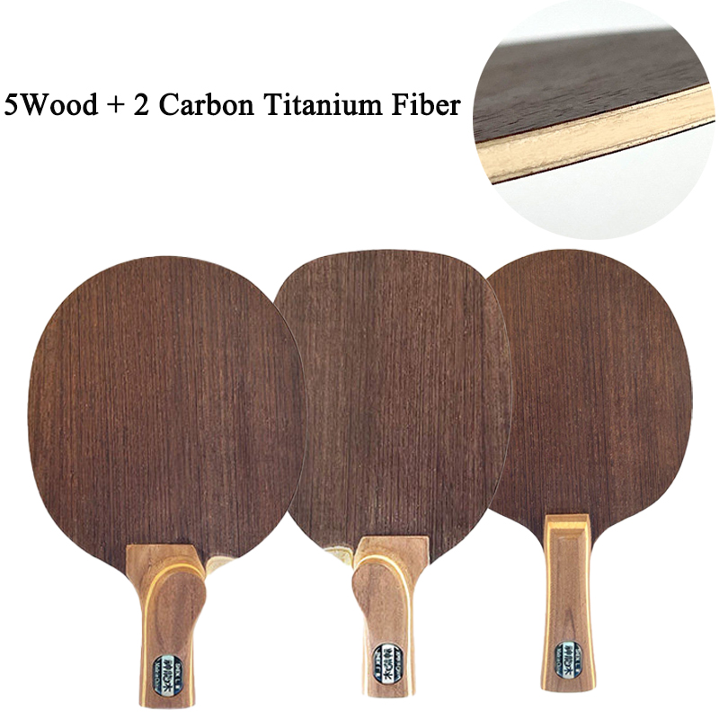 Table Tennis In Chinese - Chinese/Japanese Penhold Table Tennis Blade 5