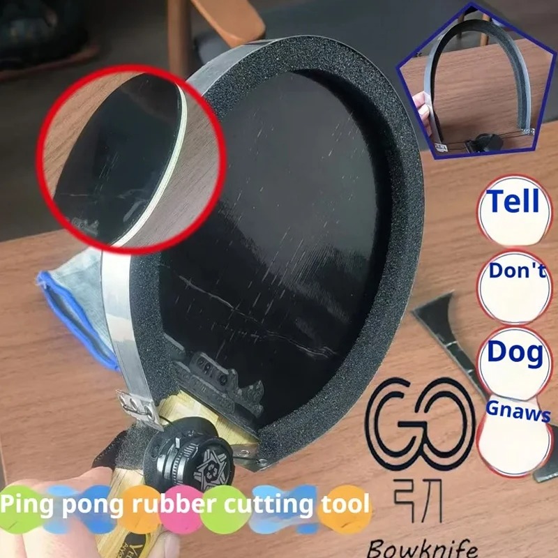 Table Tennis Rubber Manual Cut - Table Tennis Edge review and price