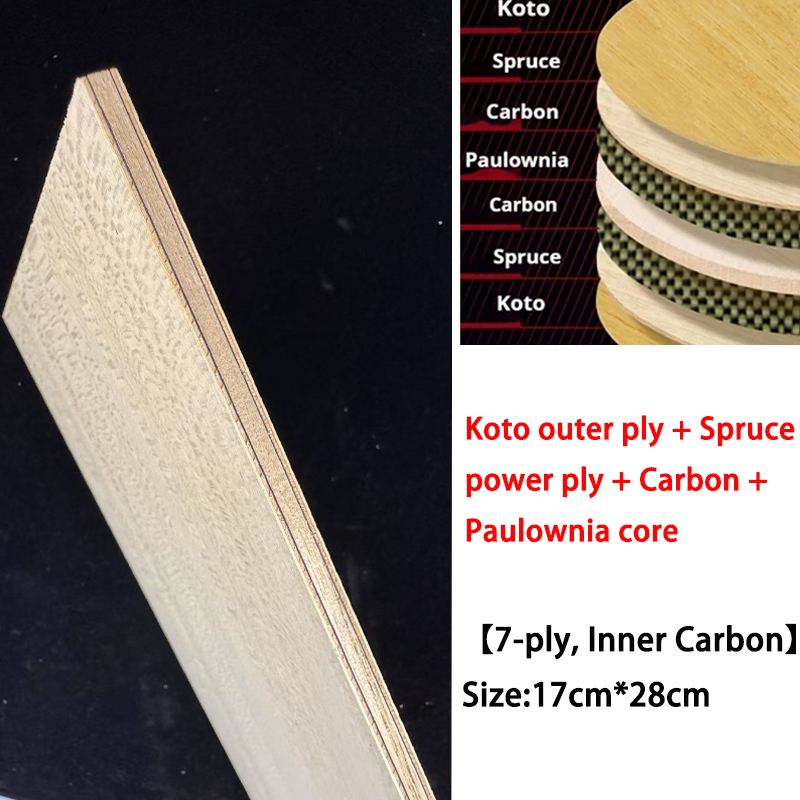 Koto DIY Table Tennis Blade Wo - Table Tennis Edge review and price