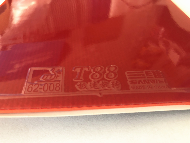 SANWEI T88 ULTRA Spin Table Te - Table Tennis Xiom Rubber review and price