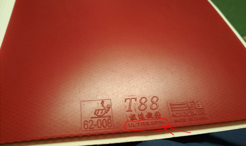 SANWEI T88 ULTRA Spin Table Te - Table Tennis Xiom Rubber review and price