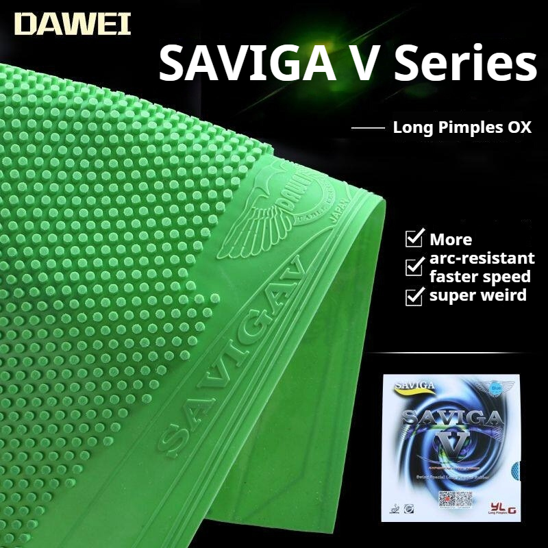 Table Tennis Rubber DAWEI SAVI - Table Tennis Xiom Rubber review and price