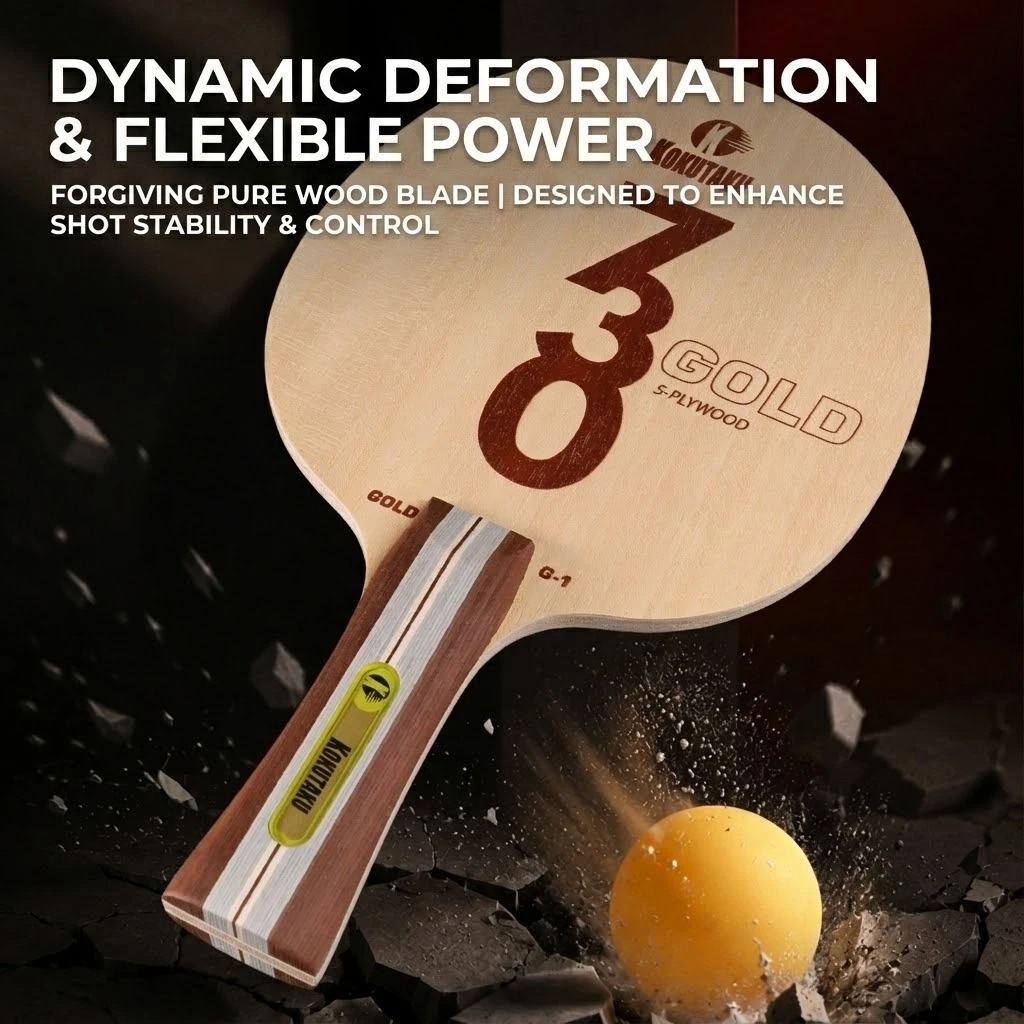 Kokutaku Table Tennis Blade FL - Table Tennis Training review and price