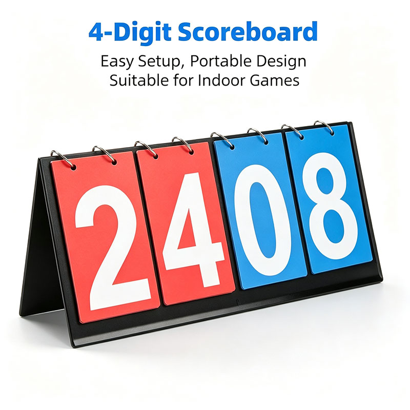 4‑Digit Flip Scoreboard Portab - Table Tennis Scoring review and price
