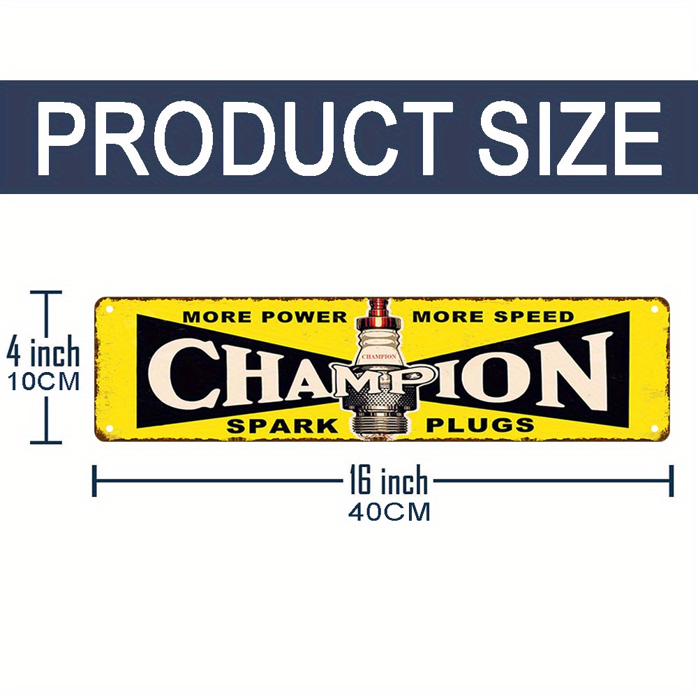 Vintage Champion Spark Plugs M - Victor Racket Jetspeed review and price