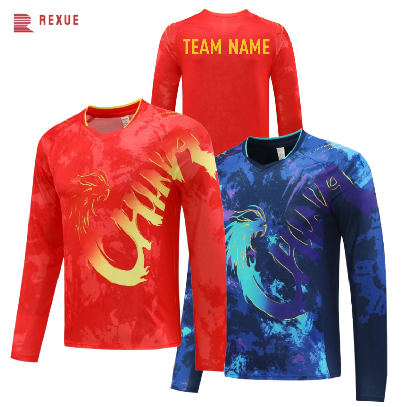 China Dragon Long Sleeve Table - Table Tennis In Chinese review and price
