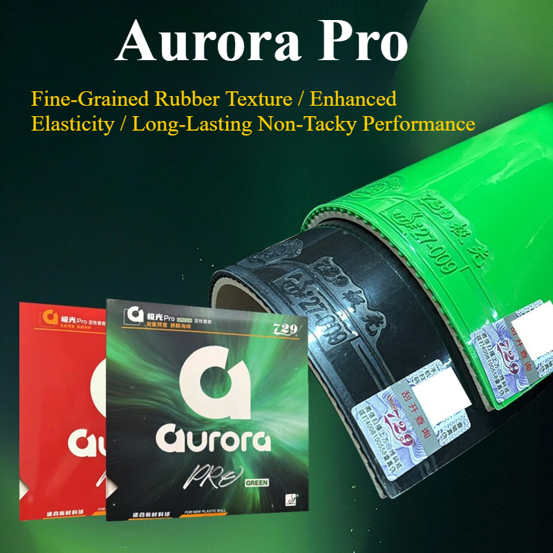 729 Friendship Aurora Pro Gree - Table Tennis Xiom Rubber review and price