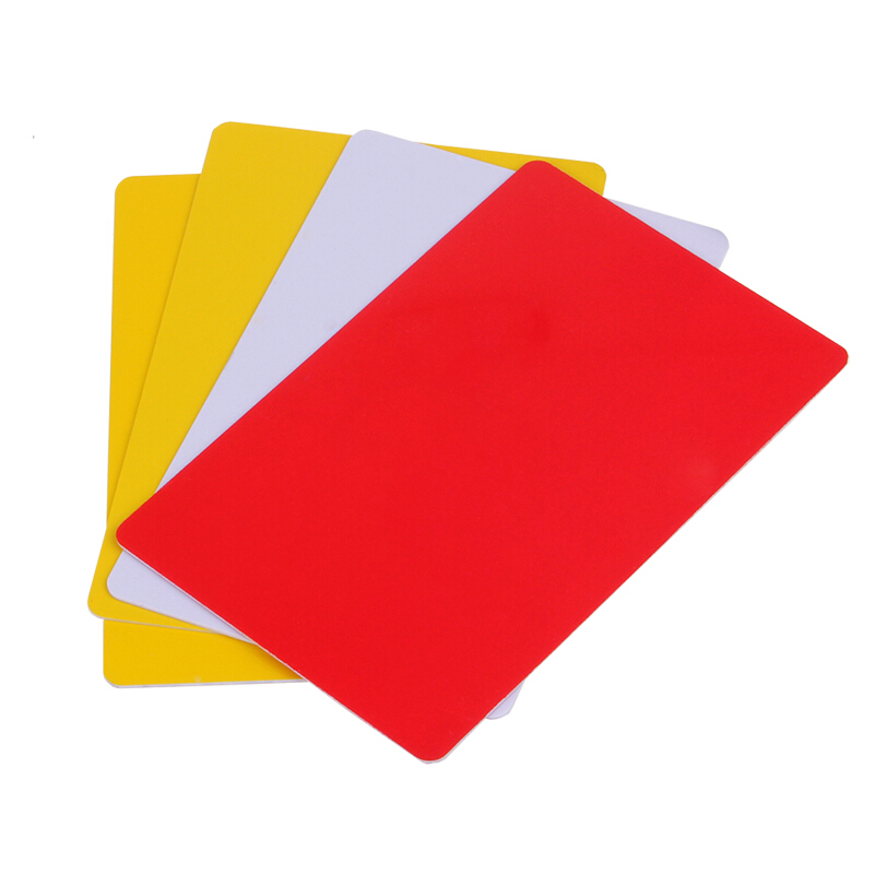 DHS standard referee card set  - Table Tennis Yellow Card review and price