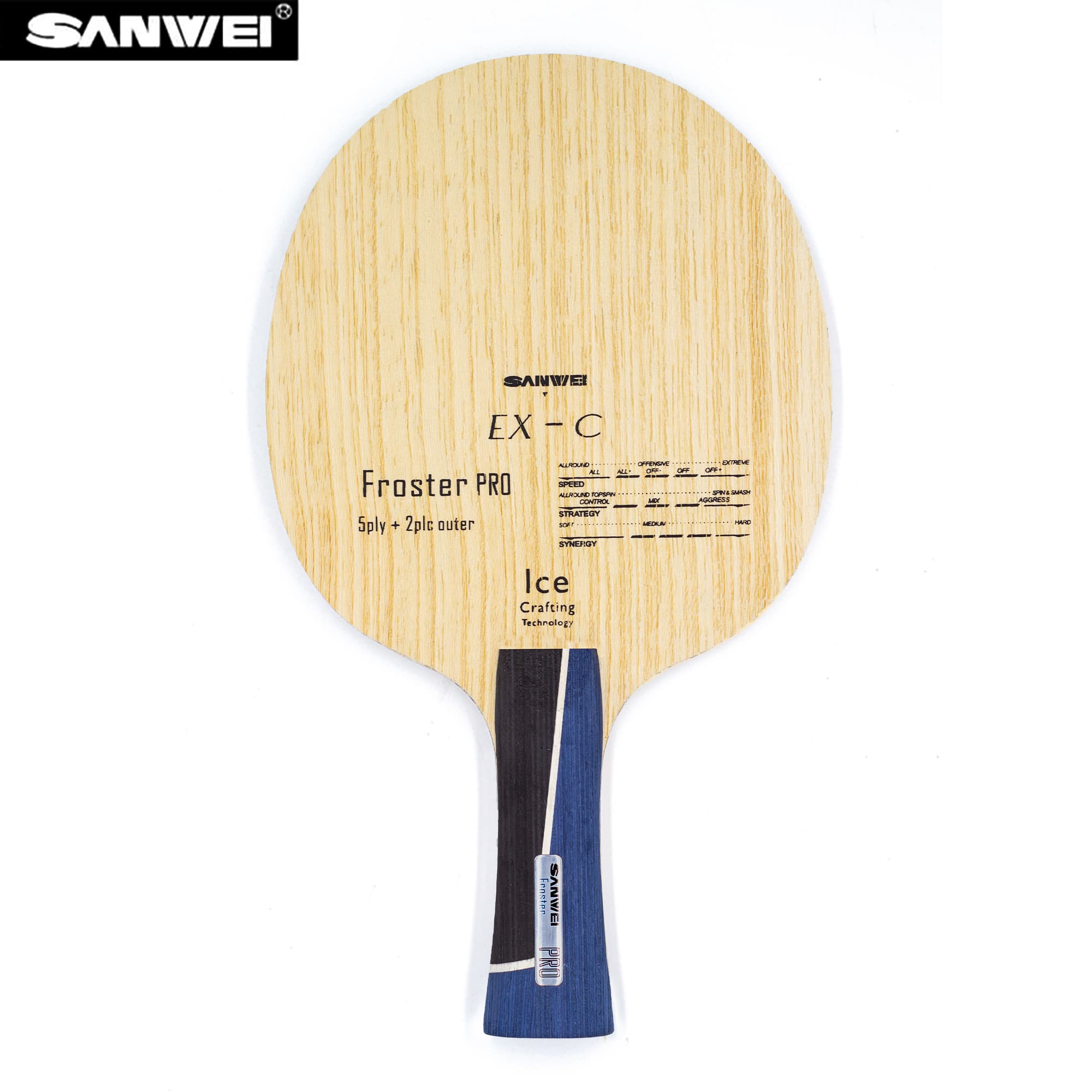 SANWEI ALC Table Tennis Blade  - Table Tennis Edge review and price