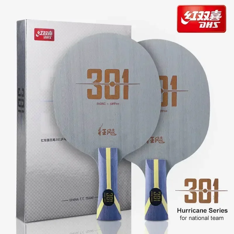 Original  DHS Hurricane 301 H3 - Table Tennis In Chinese review and price