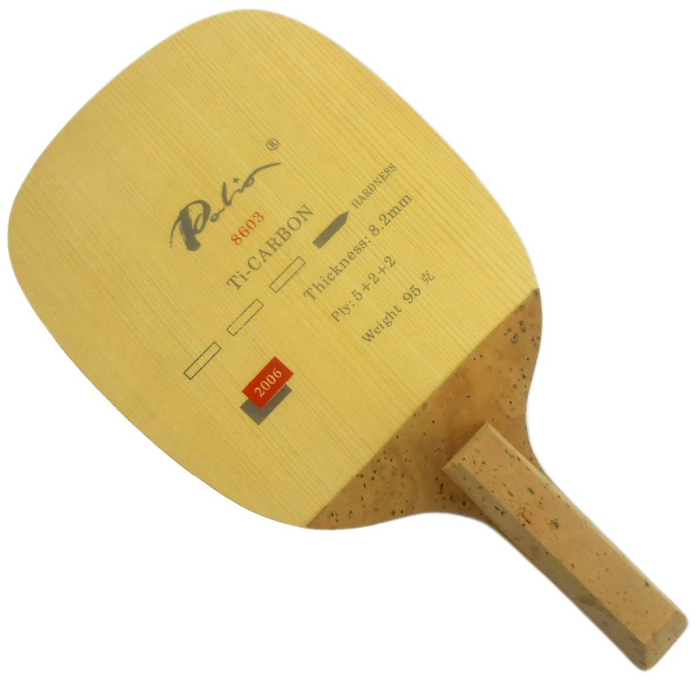 PALIO 8603 Carbon Titanium Tab - Xiom Blade Table Tennis review and price