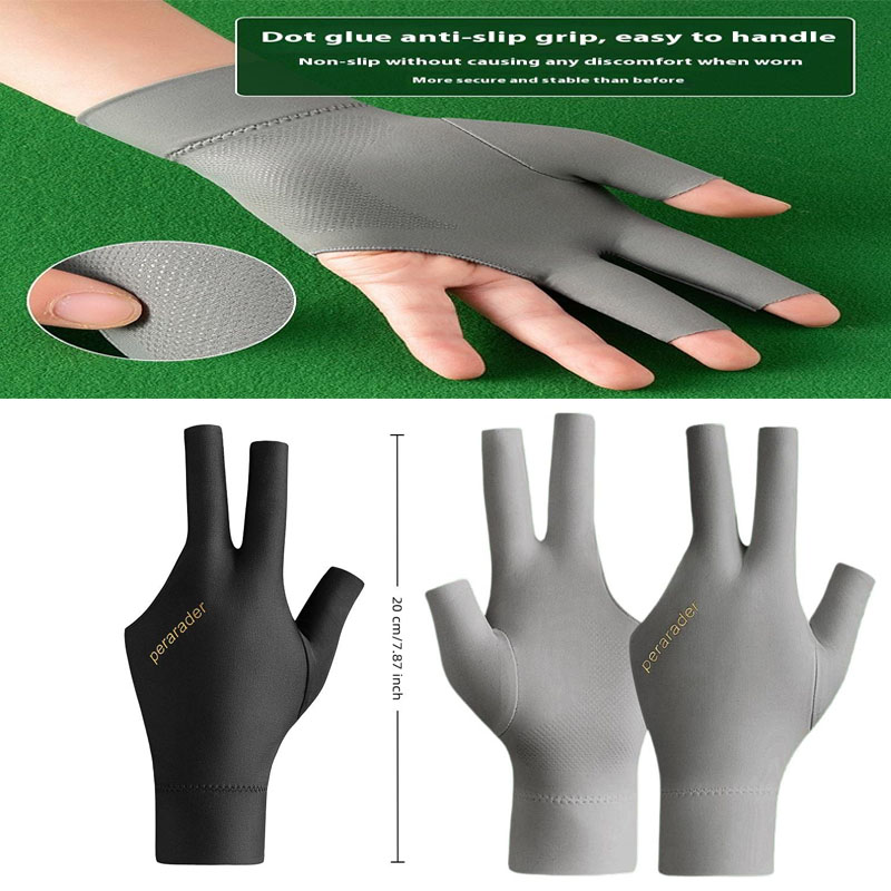 Pool gloves with exposed finge - Table Tennis Us Open review and price