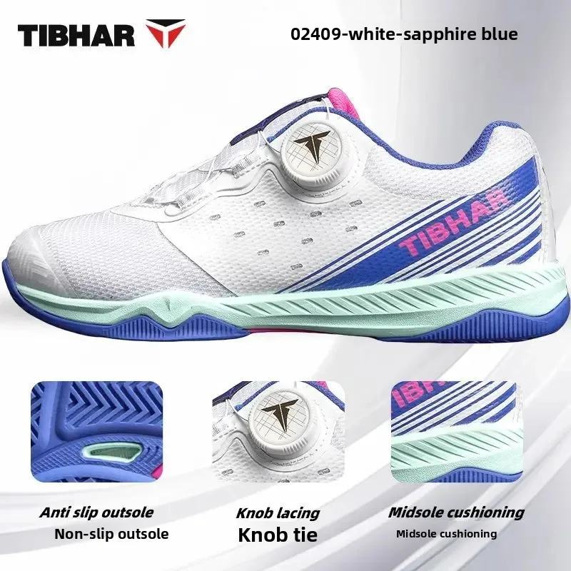 New TIBHAR Straight Button Tab - Table Tennis Shoes review and price