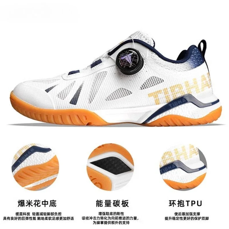 New TIBHAR Straight Button Tab - Table Tennis Shoes review and price